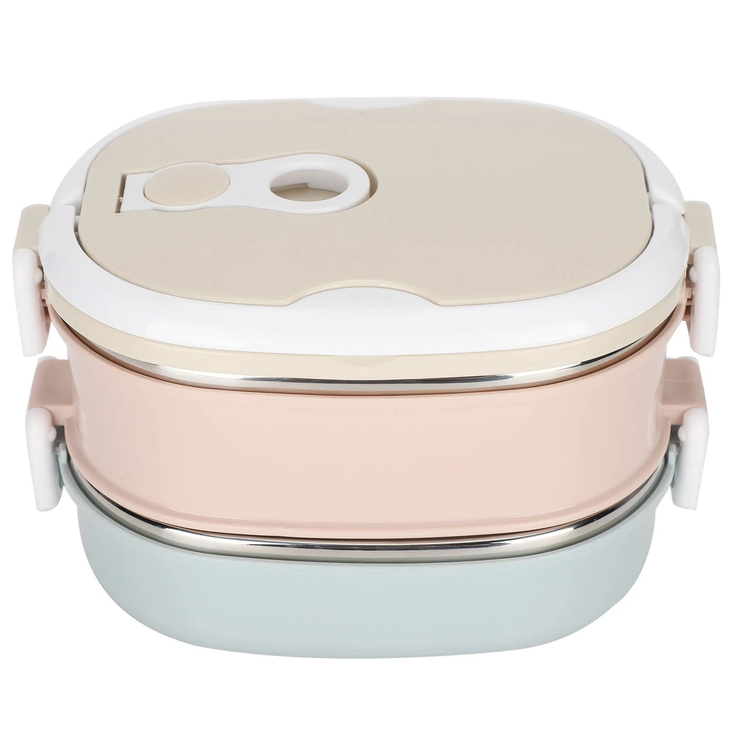 Multi-Layer Insulated Lunch Box Portable Stainless Steel