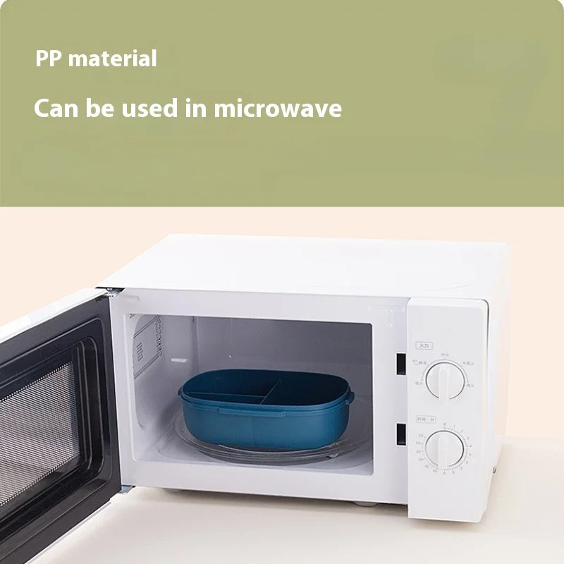 SET Lunch box+ bottle+cutlery