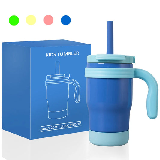 420ML Kids Insulated Tumbler with Straw