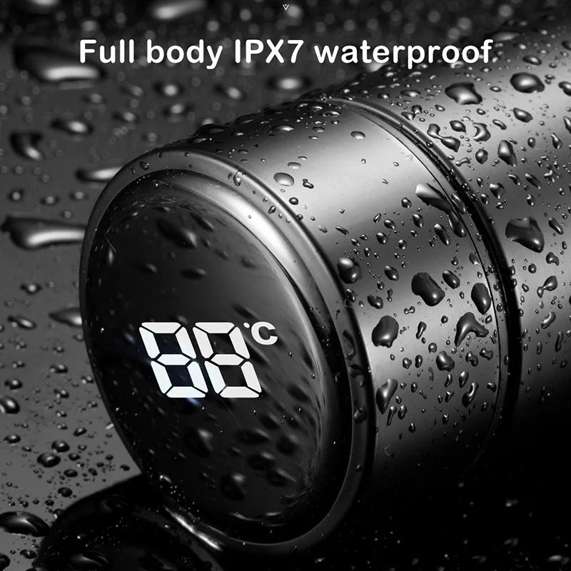 500ML Smart Thermos Water Bottle | LED Digital Temperature Display | Stainless Steel Vacuum Insulated