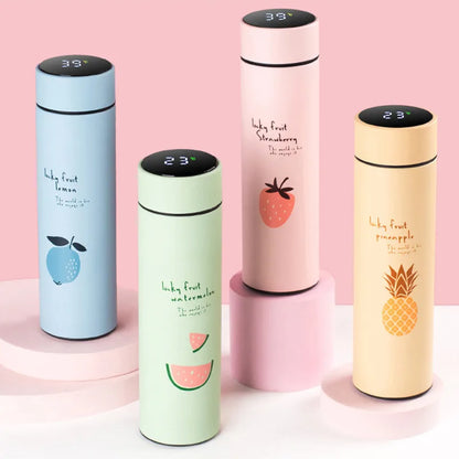 500ML Smart Insulated Water Bottle with Temperature Display