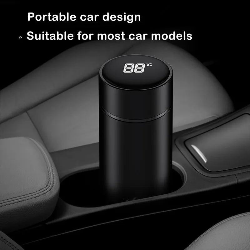 500ML Smart Thermos Water Bottle | LED Digital Temperature Display | Stainless Steel Vacuum Insulated