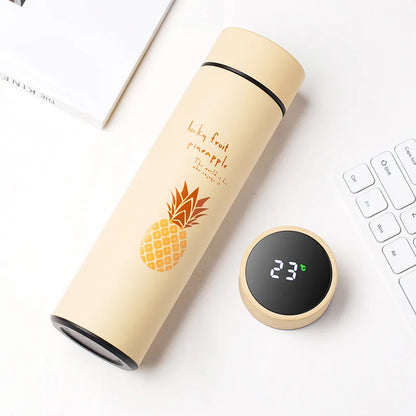 500ML Smart Insulated Water Bottle with Temperature Display