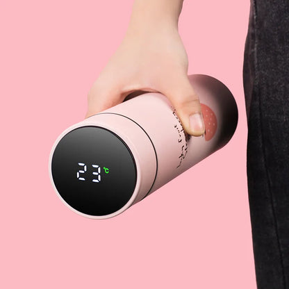 500ML Smart Insulated Water Bottle with Temperature Display