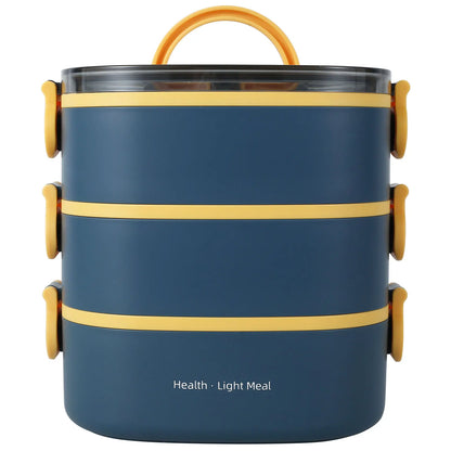 2000ML 3 Layer Portable lunch Box
