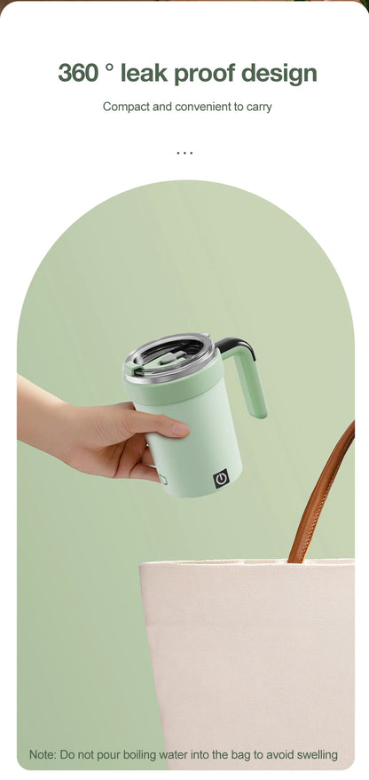 Rechargeable Electric Stirring Mugs Magnetic Mixer Coffee Mug