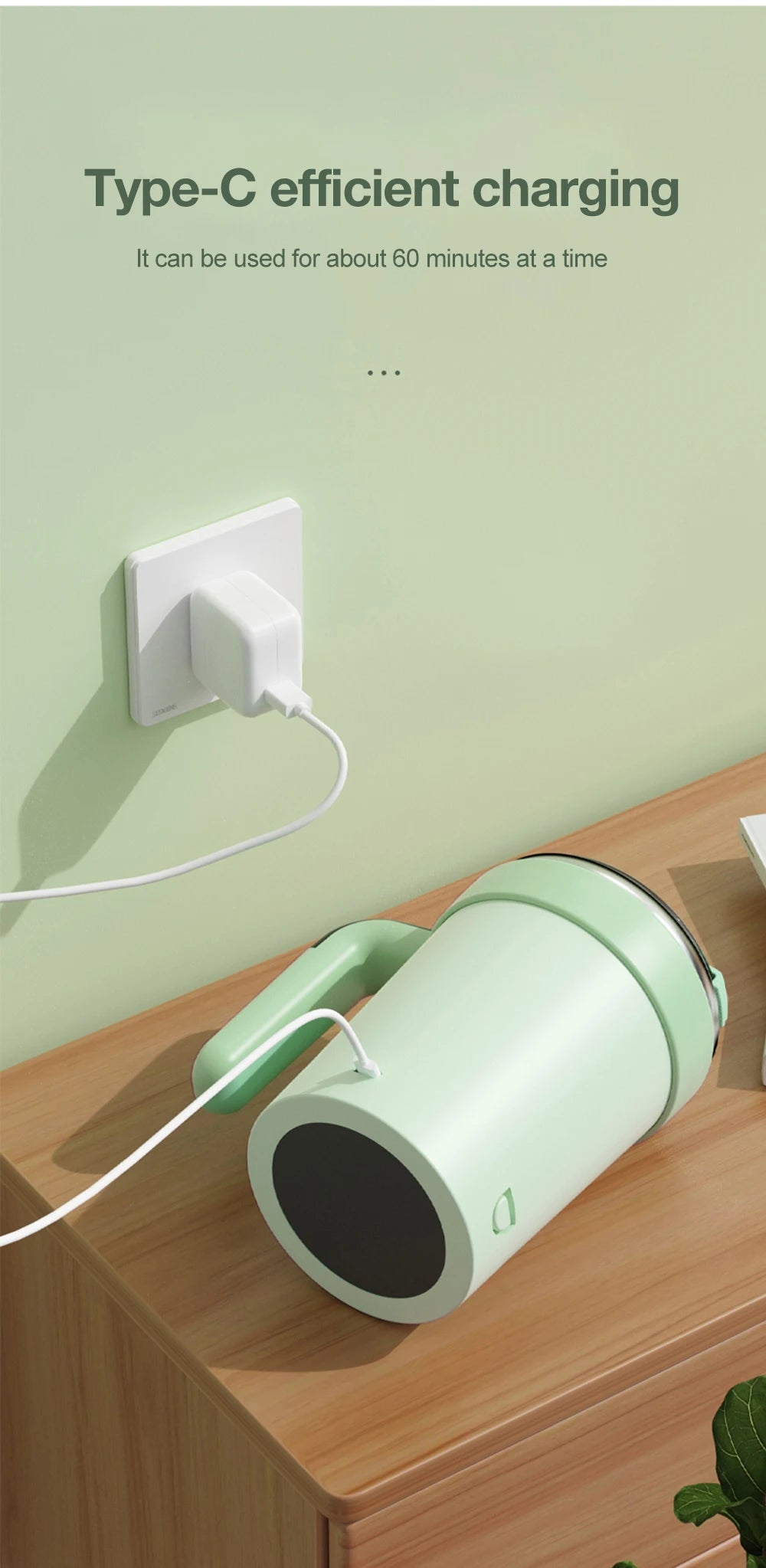 Rechargeable Electric Stirring Mugs Magnetic Mixer Coffee Mug