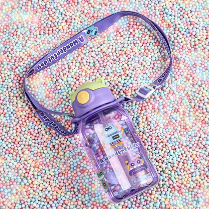 650ml. Kids Water Sippy Cup – Portable Children’s Water Bottle with Straw