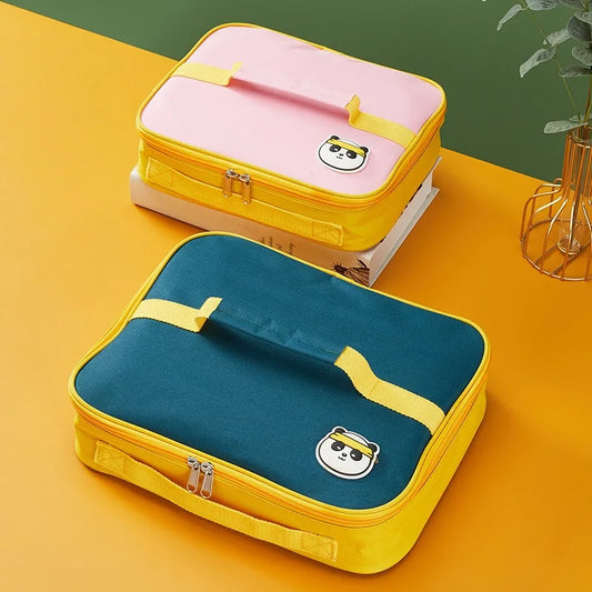 Lunch Bag Thermal insulation Large Capacity Bento Pouch