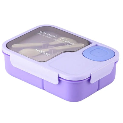 Cute Kids Lunch Box with Compartments – Leakproof Bento Lunchbox