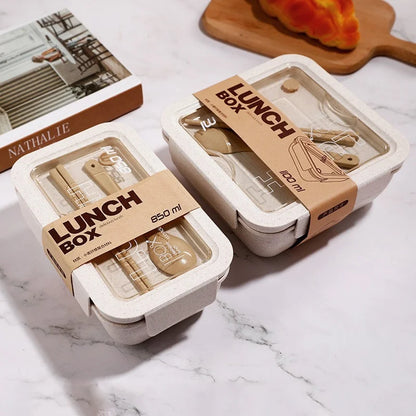 1100ML Lunch Box Bento Box With Spoon Chopsticks