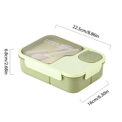 Cute Kids Lunch Box with Compartments – Leakproof Bento Lunchbox