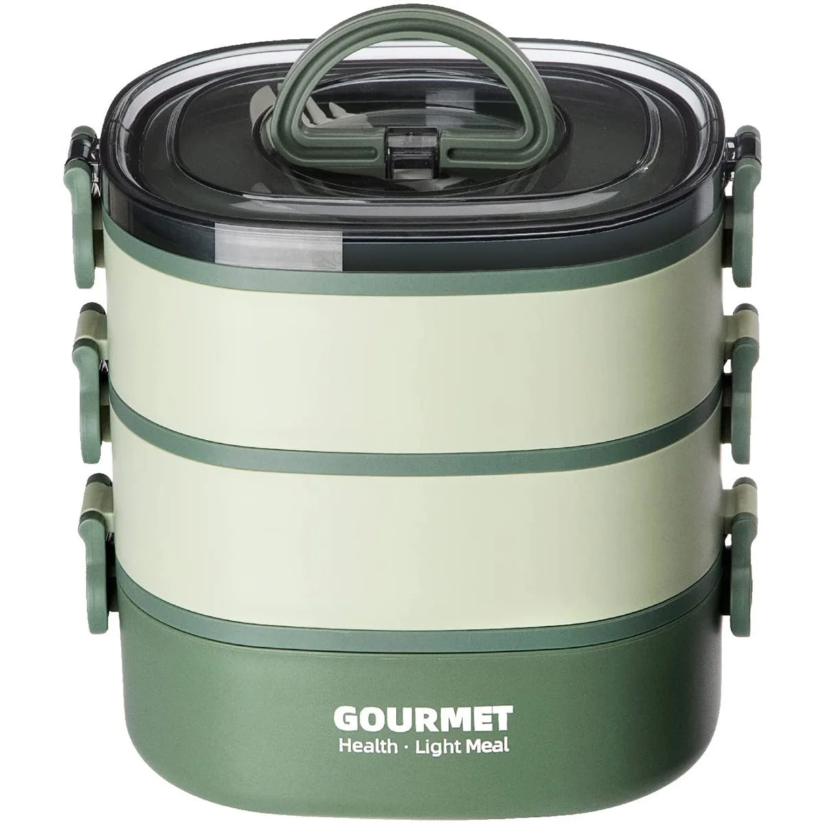 2000ML 3 Layer Portable lunch Box