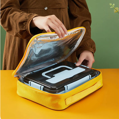 Lunch Bag Thermal insulation Large Capacity Bento Pouch