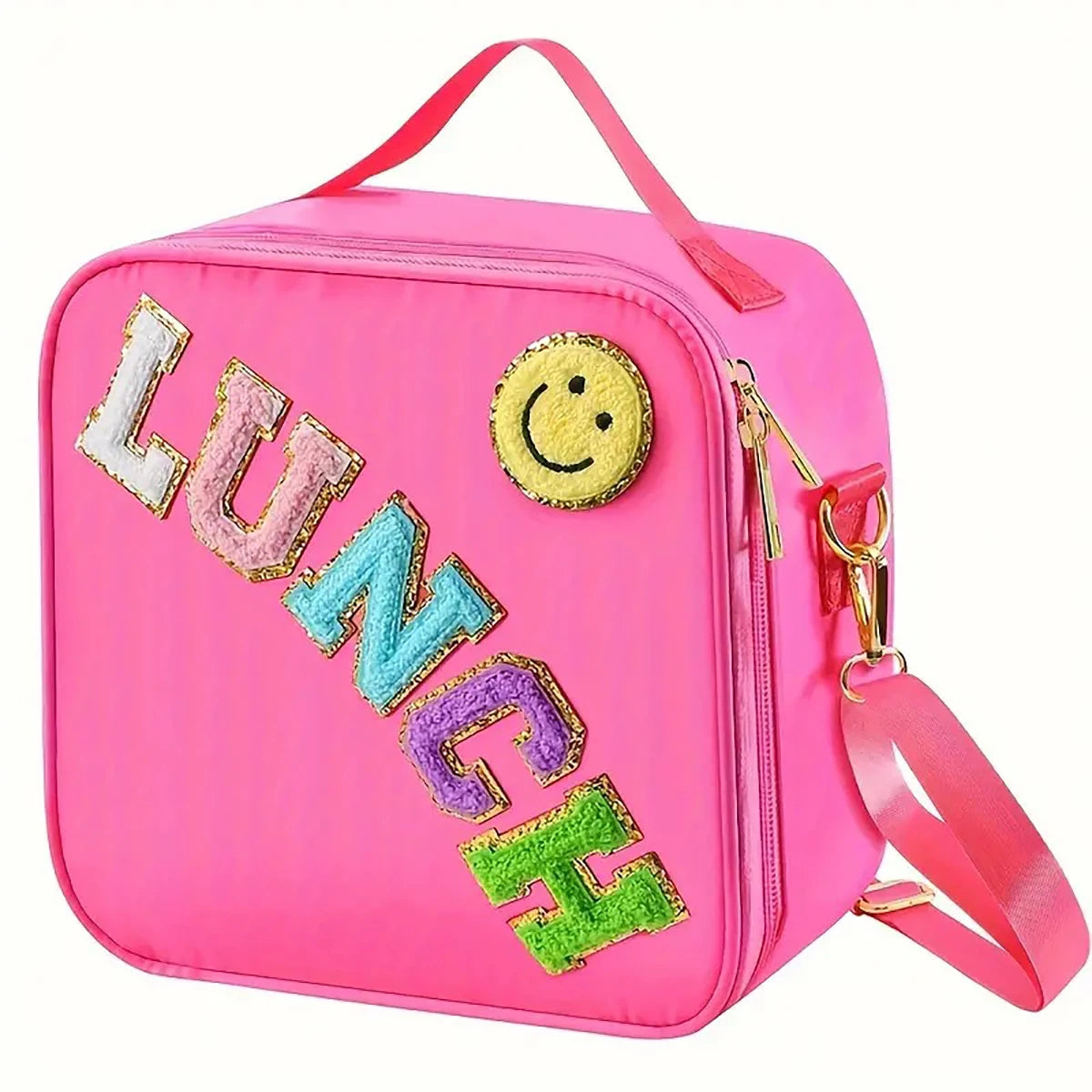 Adjustable Strap Insulated Lunch Bag for kids