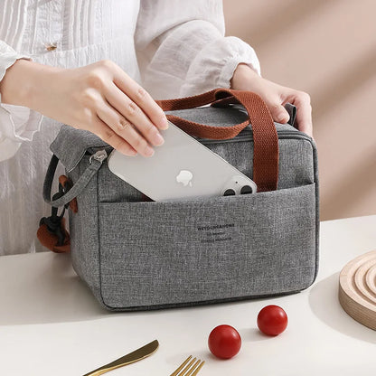 Lunch Bag with Thermal Insulated Interior – Functional & Stylish