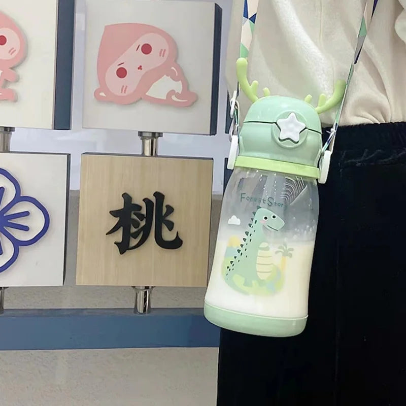 500ml Kids Water Sippy Cup – Portable Children’s Water Bottle