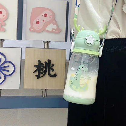 500ml Kids Water Sippy Cup – Portable Children’s Water Bottle