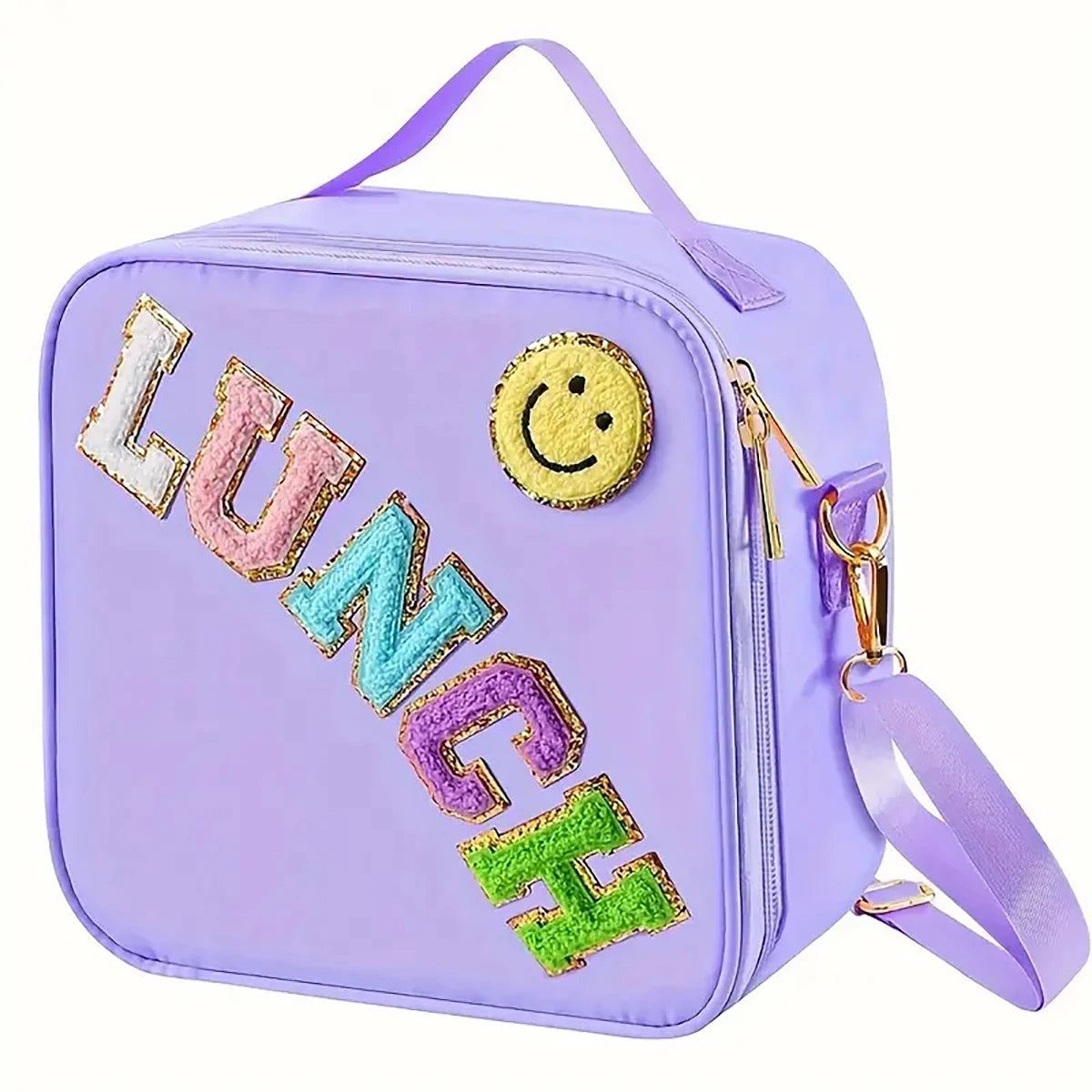 Adjustable Strap Insulated Lunch Bag for kids