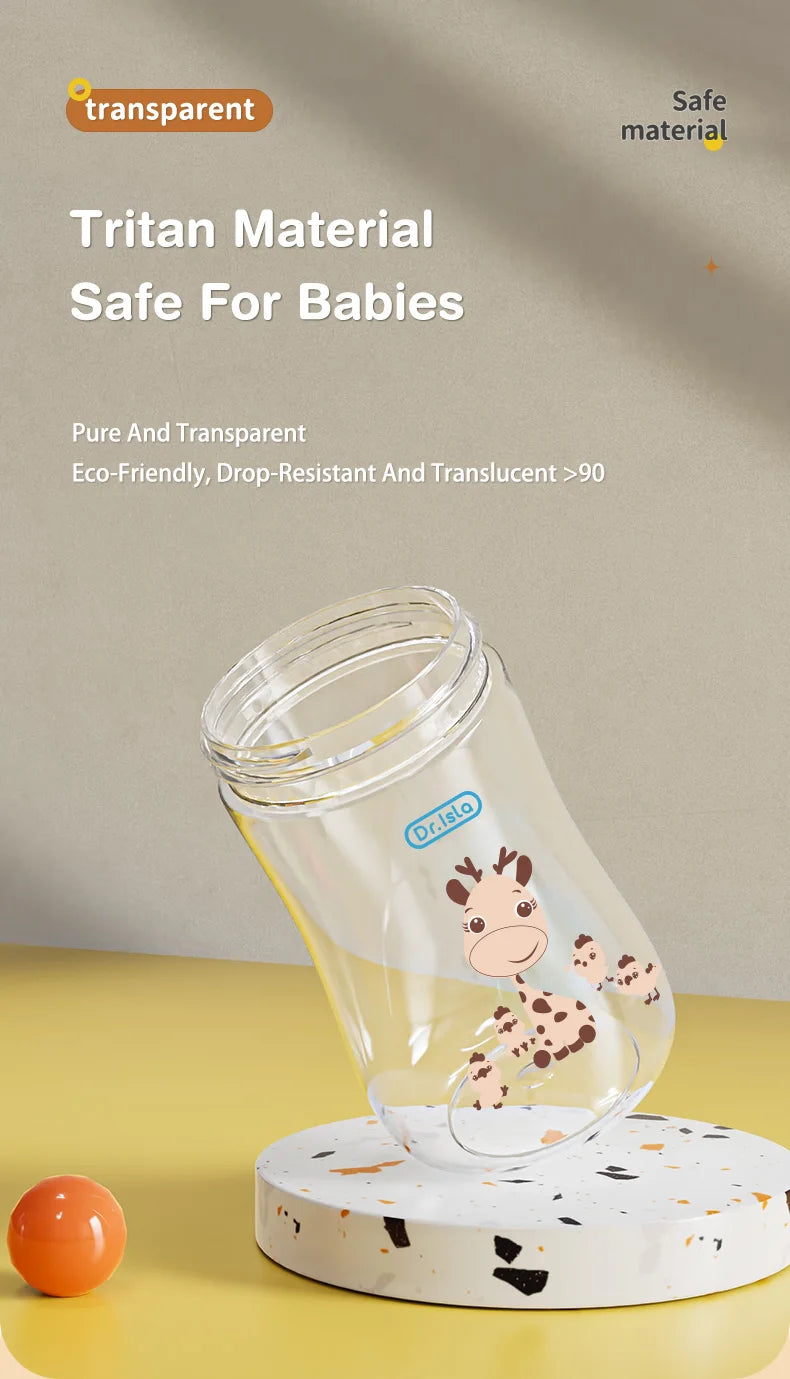 Portable Baby Water Bottle 300ml – Baby Feeding Cup with Straw