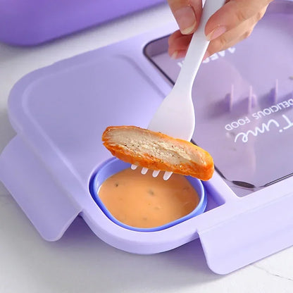 Cute Kids Lunch Box with Compartments – Leakproof Bento Lunchbox