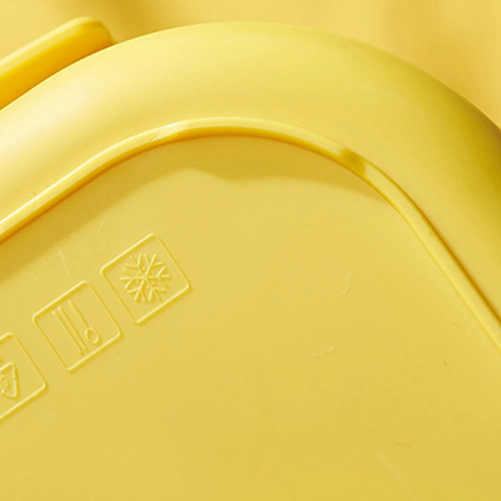 2 compartments stainless steel cute Bento box-Lunch box