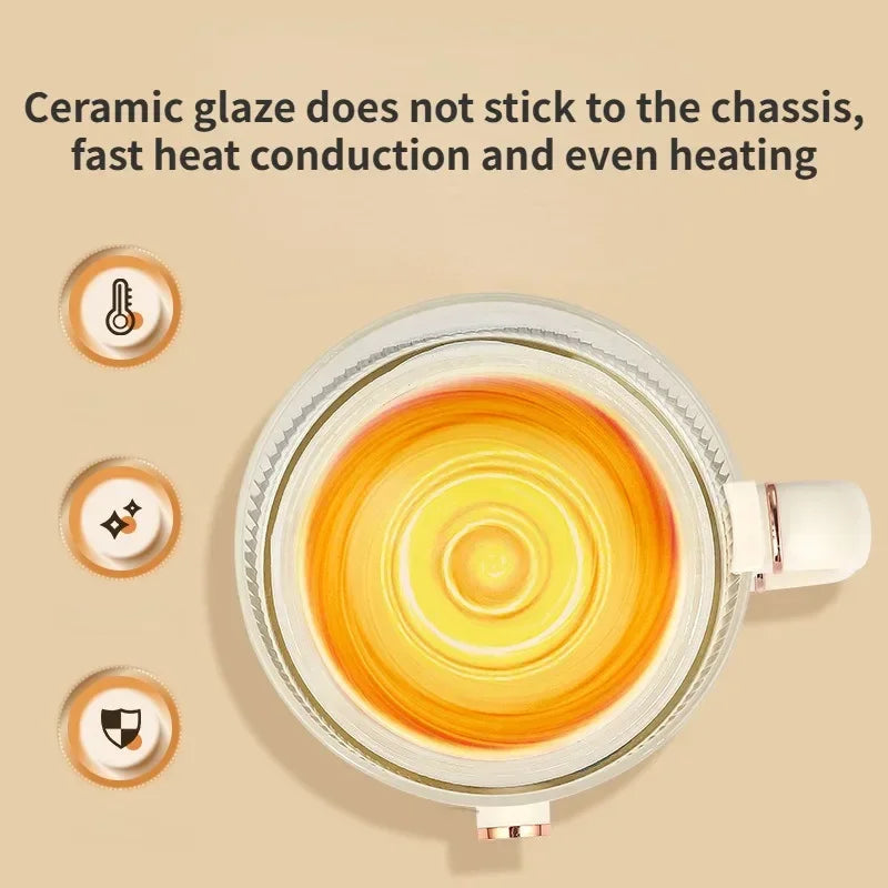 Stylish Glass Electric Stew Pot