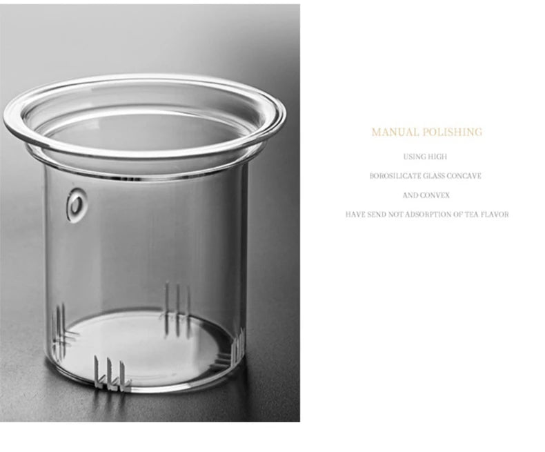 High-Quality Heat Resistant Glass Teapot – Borosilicate Glass with Colored Knob