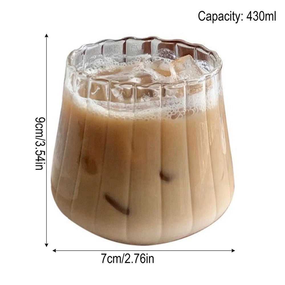 350/500/550/750ML Can-Shaped Glass Cups with Bamboo Lids & Glass Straws