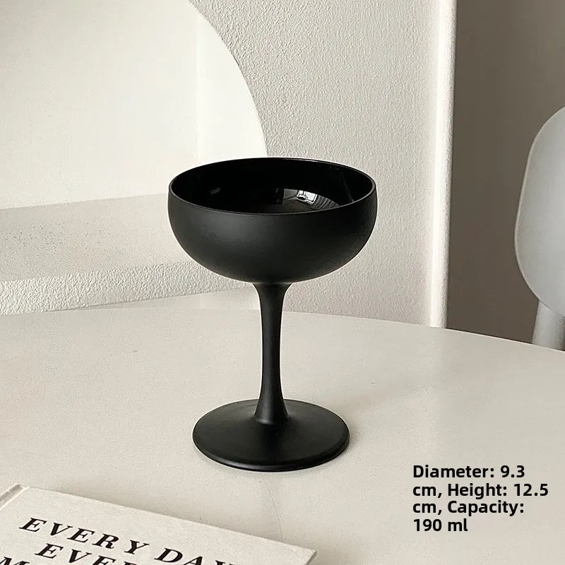 Pink Frosted Highball Glass – Elegant Cocktail & Champagne Glass