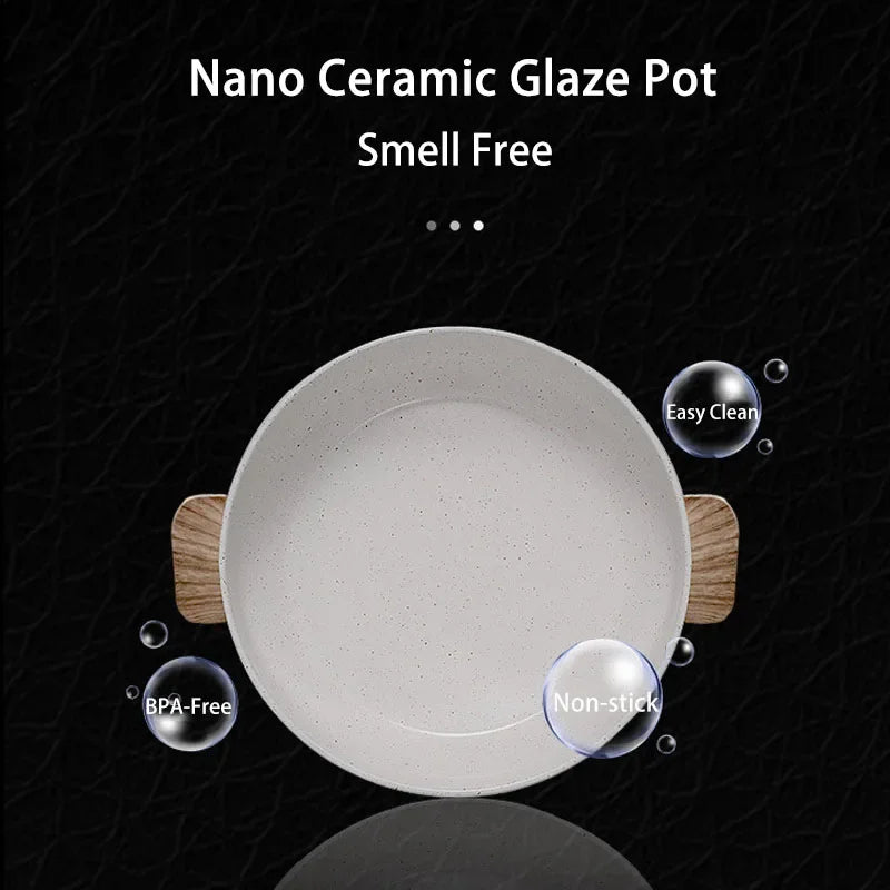 1.5L Multifunction Mini Electric Cooking Hot Pot with Food Steamer