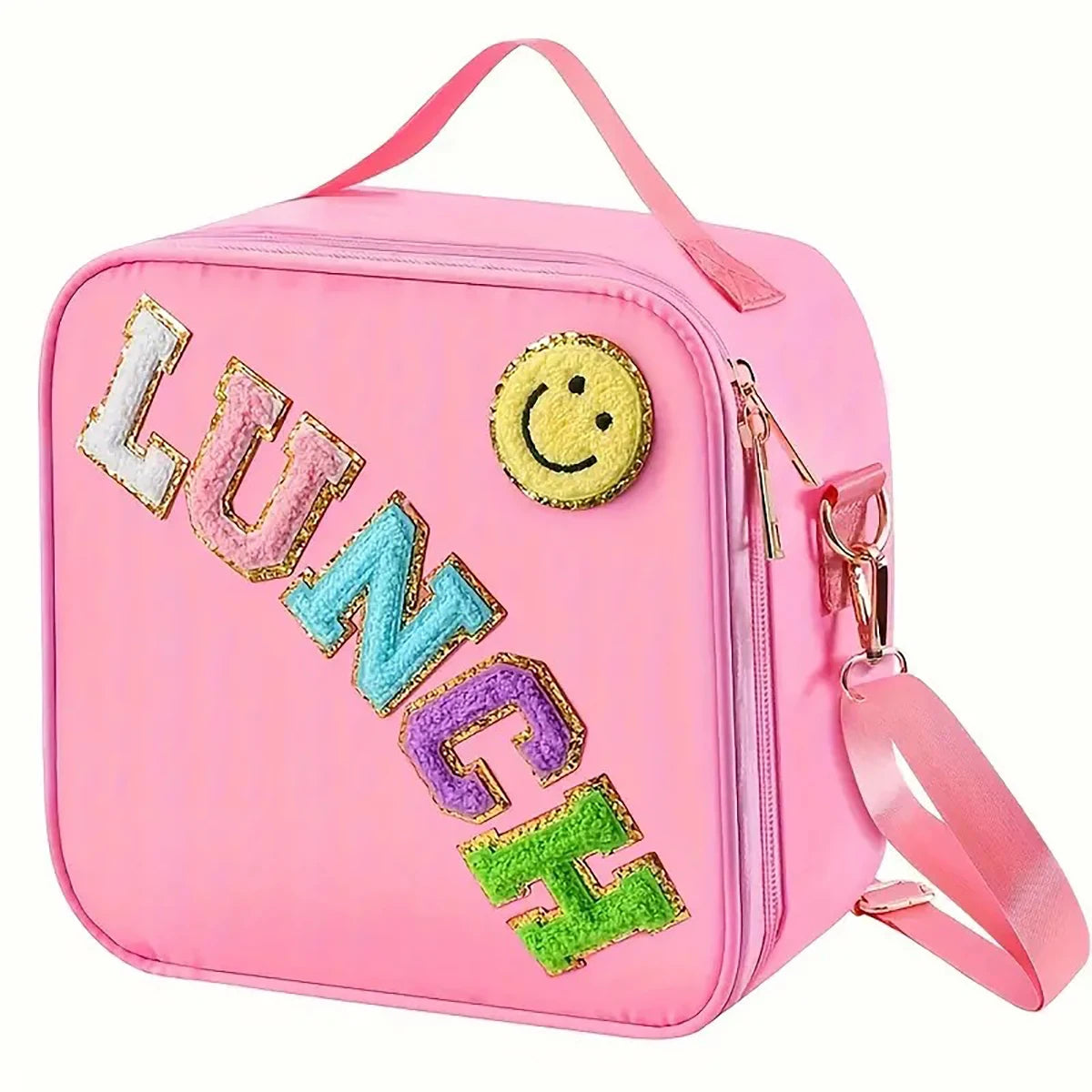 Adjustable Strap Insulated Lunch Bag for kids