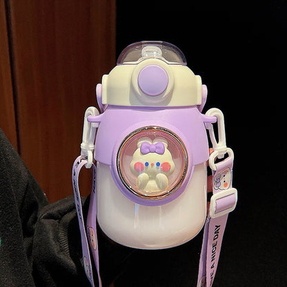 Cute Water Bottles With Straw