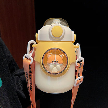 Cute Water Bottles With Straw