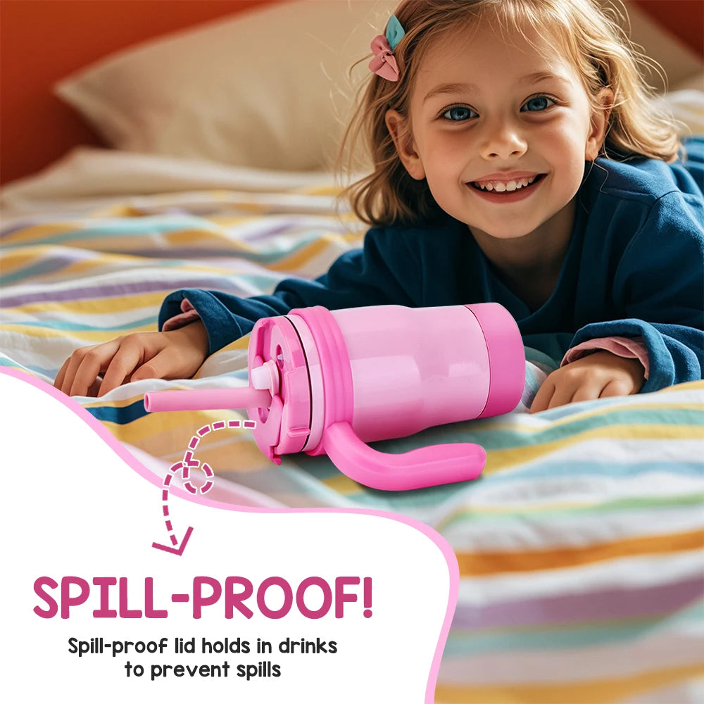 420ML Kids Insulated Tumbler with Straw