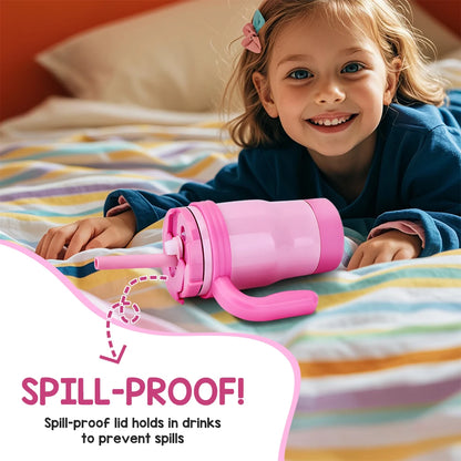 420ML Kids Insulated Tumbler with Straw