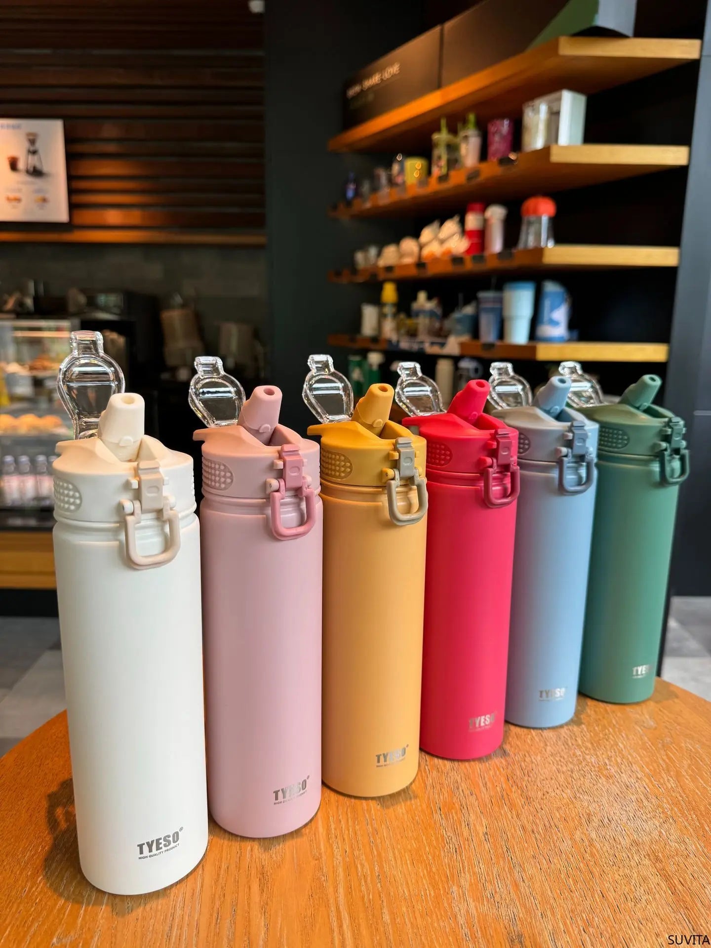 750ML Thermos Bottle With build-in Straw