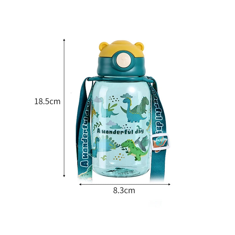 650ml. Kids Water Sippy Cup – Portable Children’s Water Bottle with Straw