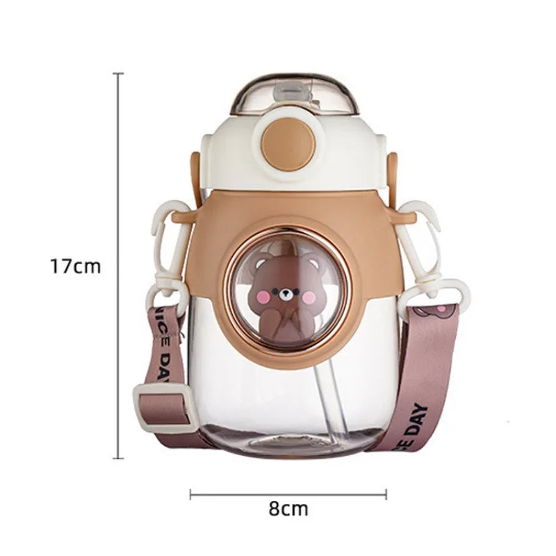 Cute Water Bottles With Straw