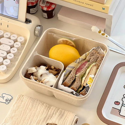 1100ML Lunch Box Bento Box With Spoon Chopsticks