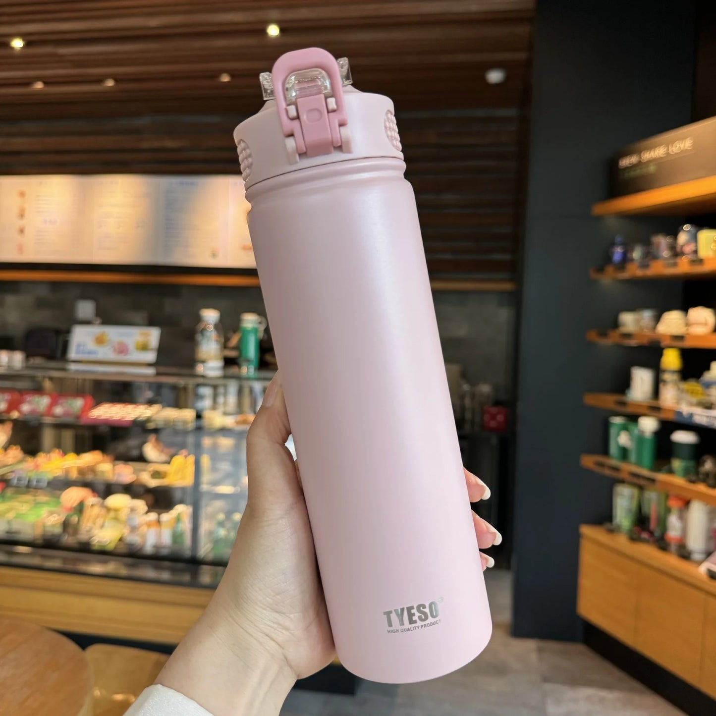 750ML Thermos Bottle With build-in Straw