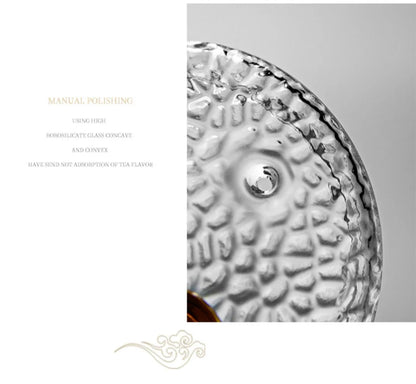 High-Quality Heat Resistant Glass Teapot – Borosilicate Glass with Colored Knob