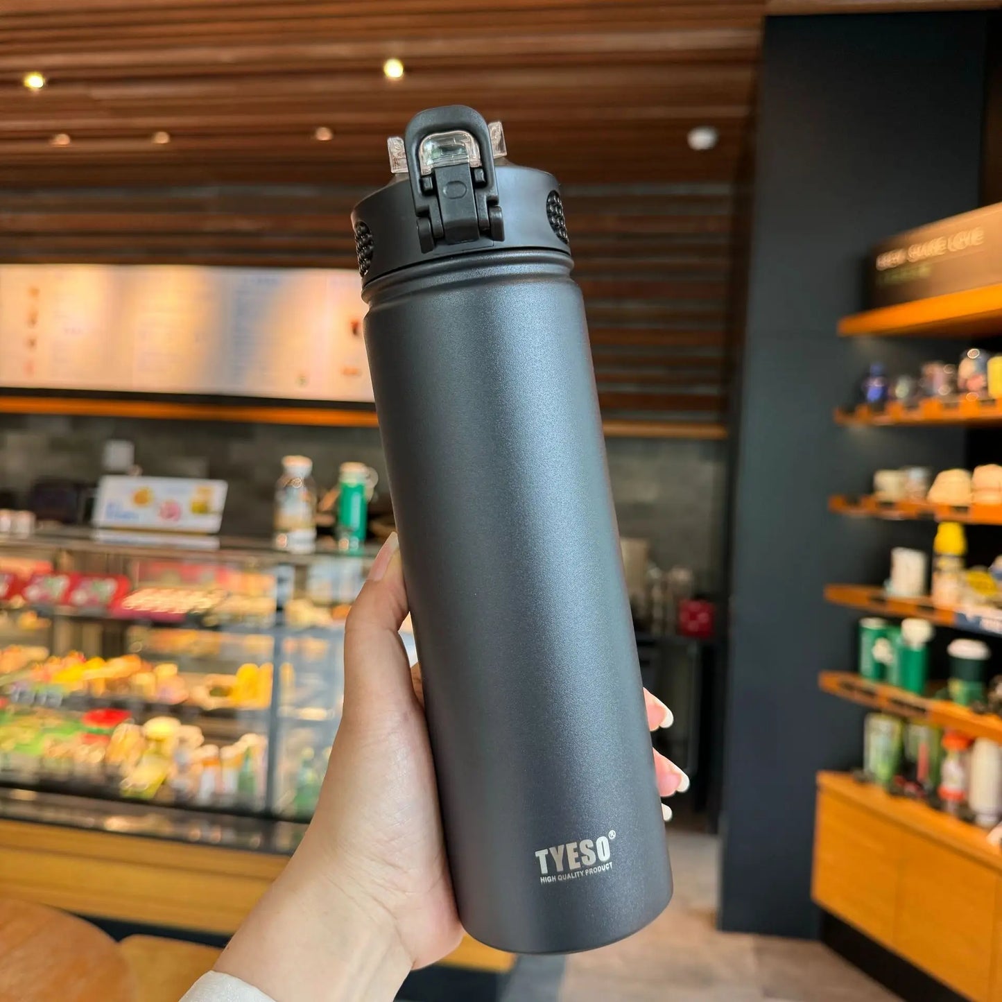 750ML Thermos Bottle With build-in Straw