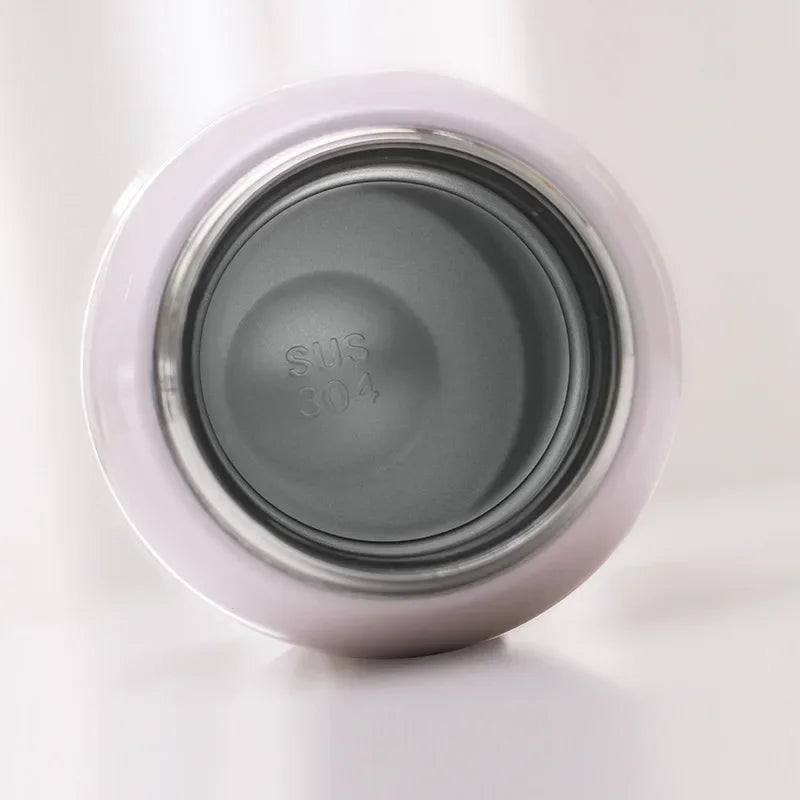 Cute printed Kids Insulated water bottle with straw