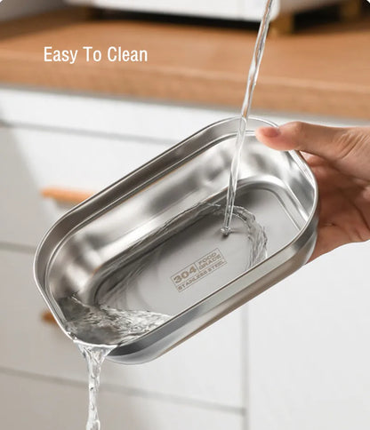 1500ml Double Layers Lunch Box With Insulation Bag Leak-Proof Bento Box