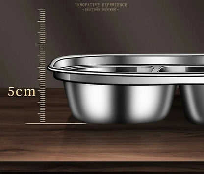 Stainless Steel Compartment Insulated Lunch Box – Portable & Leakproof with insulated lunch bag Set