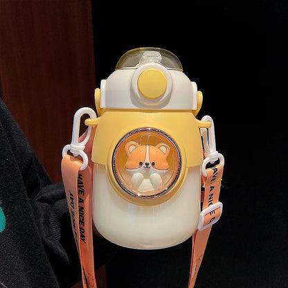 Cute Water Bottles With Straw