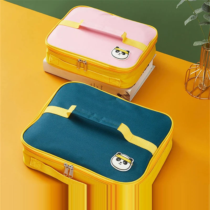 Lunch Bag Thermal insulation Large Capacity Bento Pouch