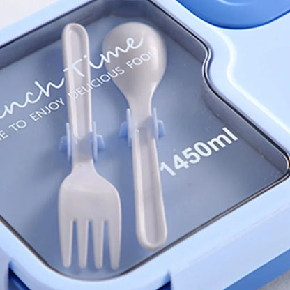 Cute Kids Lunch Box with Compartments – Leakproof Bento Lunchbox