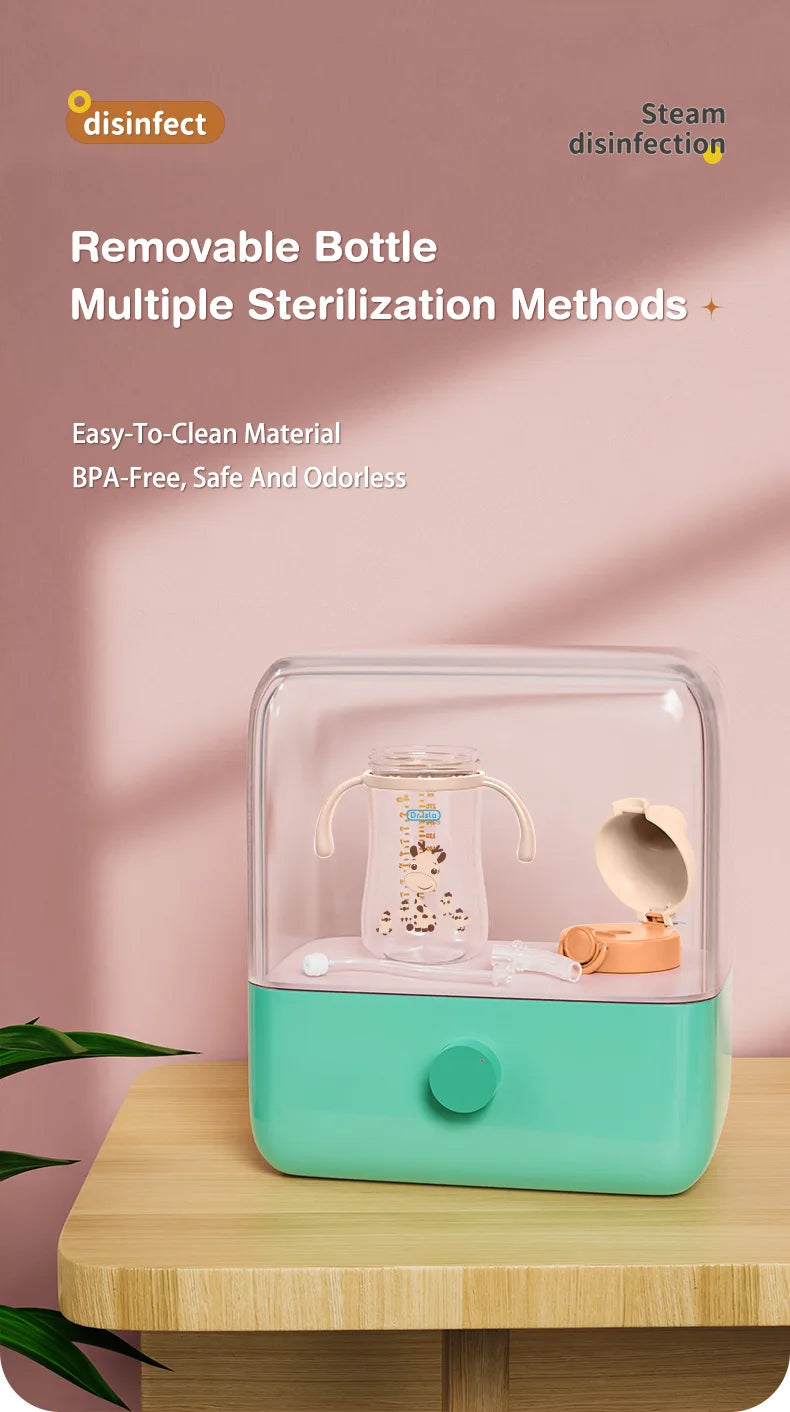 Portable Baby Water Bottle 300ml – Baby Feeding Cup with Straw